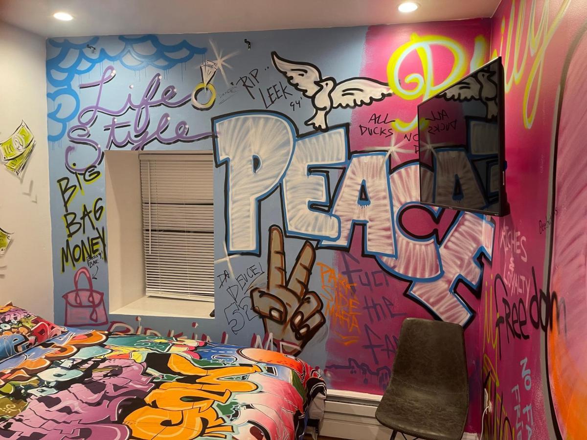 Art Deco Graffiti Suite Philadelphia Kültér fotó
